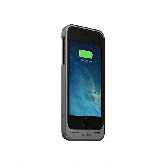 NEW Mophie Juice Pack Helium Case iPhone 5/5s - Dark Metallic - Picture 2 of 4